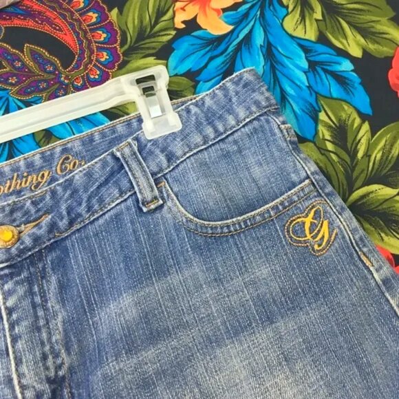 WOMEN’S G-UNIT SHORT SHORTS JEAN SHORTS GUNIT CLOTHING WOMENS SIZE 13 JR SHORTS - Picture 4 of 5